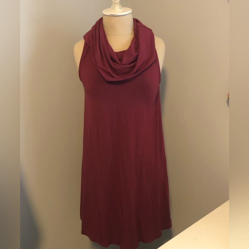 Abercrombie & Fitch Knit cowl neck dress
